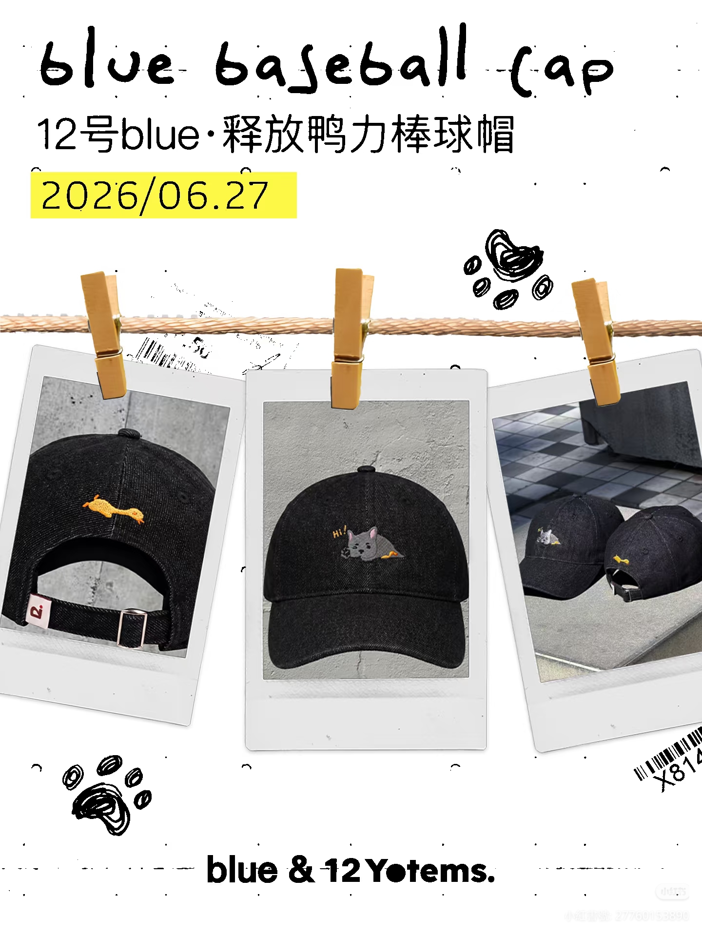釋放鴨力棒球帽